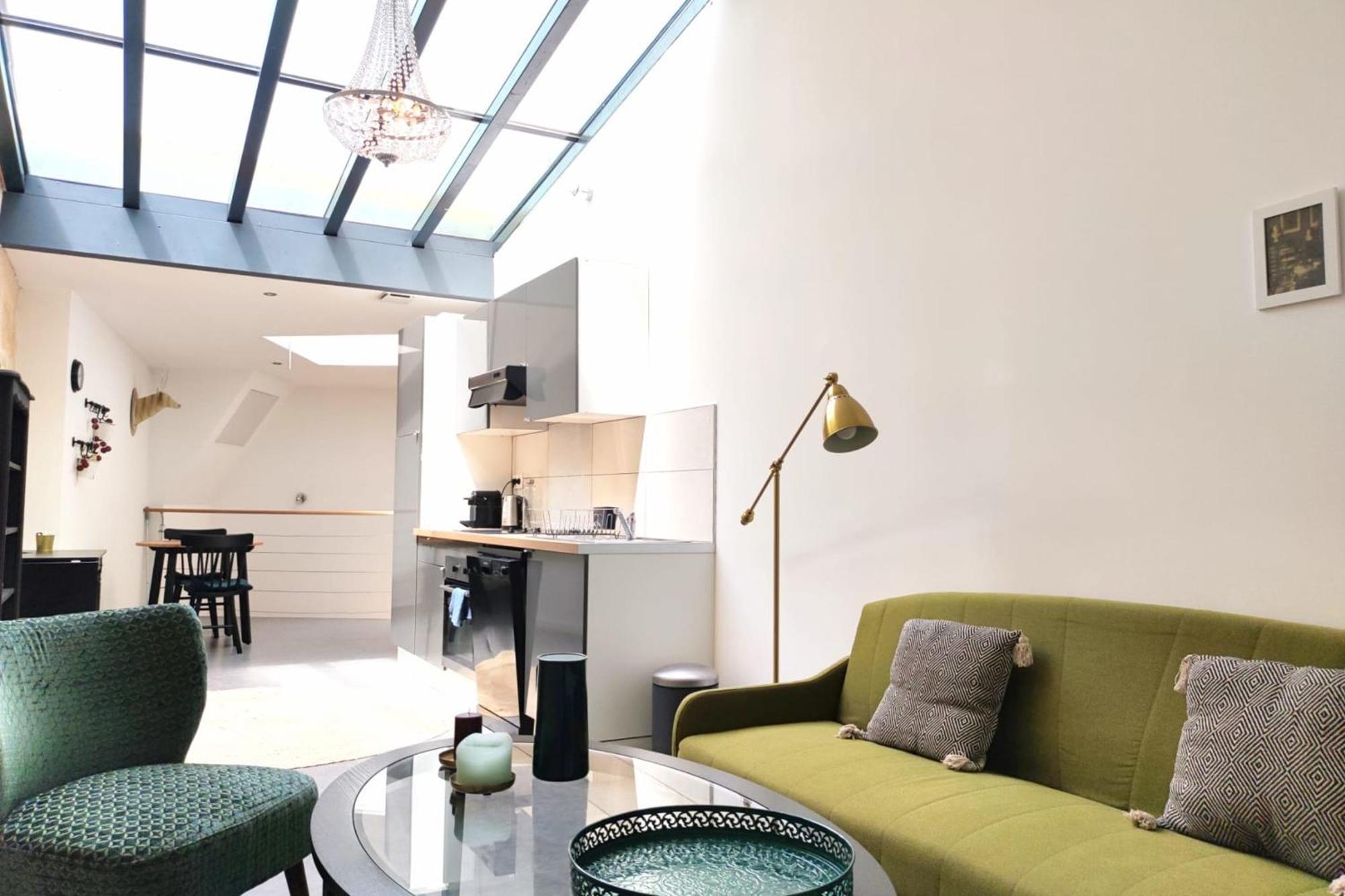 Beautiful Duplex With Ac - Place Du Palais Bordeaux Eksteriør bilde